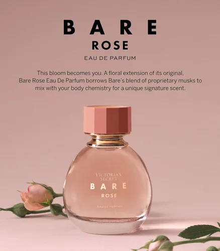 Miniatura 3 de Victoria's Secret Bare Eau de Parfum, Rosa - 1.7 fl oz
