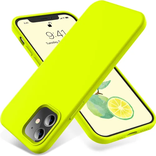Miniatura 10 de OTOFLY Funda para iPhone 11, funda para teléfono 11, delgada, a prueba de golpes, antihuellas, forro de microfibra antiarañazos, funda protectora