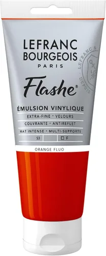 Miniatura 18 de Lefranc Bourgeois Flashe - Pintura de vinilo, tubo de 2.7 onzas, color blanco