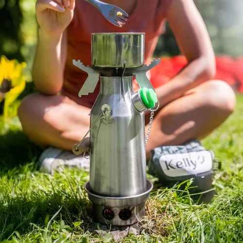 Miniatura 5 de Juego de cocina pequeño para Trekker Kelly Kettle - Olla de 16 oz (.47 ltr)