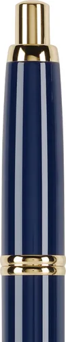 Miniatura 66 de PILOT Vanishing Point Collection - Pluma estilográfica retráctil, color azul carbonesco con detalles de rodio, tinta azul, punta fina (60149)