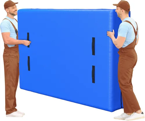 Funda de colchón California King para mudanza y almacenamiento, lona resistente impermeable para colchón de cama tamaño Cali King, protector de