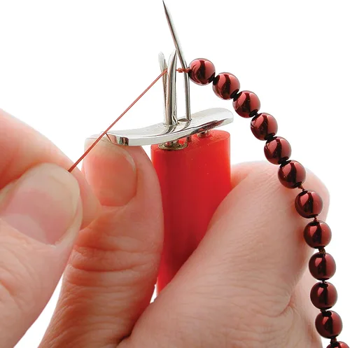 Miniatura 7 de The Beadsmith Cordón de seda pura – Blanco, tamaño E (0.325 mm/0.0128"), 200 yardas (600 pies), carrete de 1/2 onza
