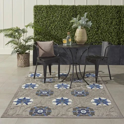 Miniatura 13 de Nourison Home Aloha - Alfombra de 2 pies 3 pulgadas x 8 pies, fácil de limpiar, no se desprende, para dormitorio, sala de estar, comedor y cocina