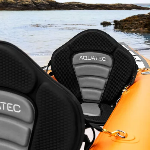 Miniatura 6 de AQUATEC Kayaks inflables – Opciones profesionales e intermedias, asientos individuales o tándem (dobles) – Completo con asientos, paletas y Hudson