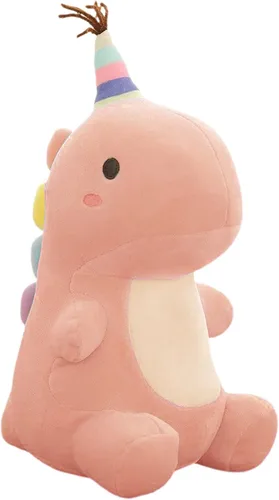 Miniatura 9 de Juguetes de peluche de animales, diseño de dinosaurio suave, para regalo, niños y niñas (azul, 13.8 pulgadas)