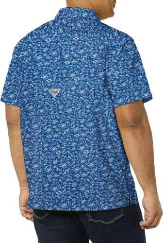 Miniatura 2 de PFG Super Slack Tide Camp - Camiseta para hombre, color gris
