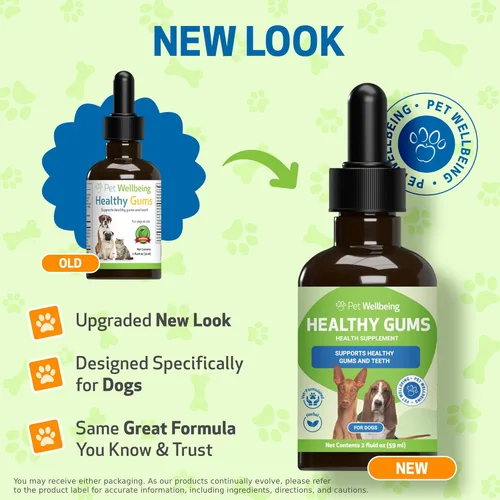 Miniatura 2 de Pet Wellbeing - Encías saludables para perros - Suplemento natural para encías, dientes y aliento saludables contra la gingivitis del perro - 2oz