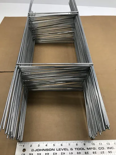 Miniatura 5 de Paquete de 50 letreros de 30 x 10 pulgadas para patio, uso con letreros corrugados de 0.157 in o 0.197 in, paquete de 50 estacas de alambre