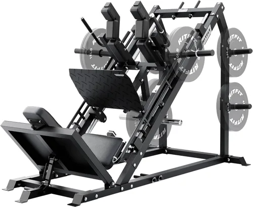 Miniatura 9 de RitFit Gazelle Pro - Máquina de prensa de piernas y sentadillas 3 en 1, máquina de prensa de piernas de acero de alta resistencia, capacidad de 2000