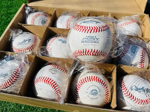 Miniatura 2 de Rawlings Pony League Baseballs Grado de Competencia RPLB1 Juvenil/14U Opciones de conteo múltiple