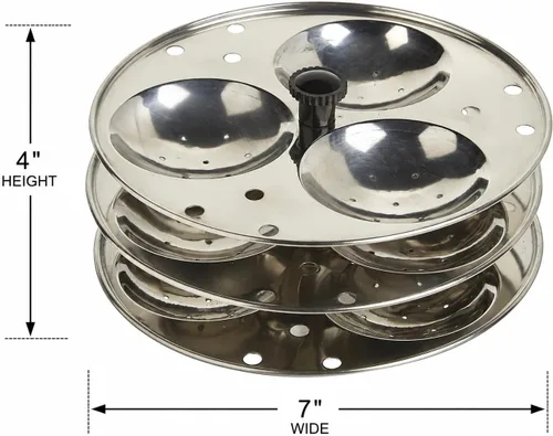 Miniatura 2 de Tabakh HIS-103 Idli Placas de soporte