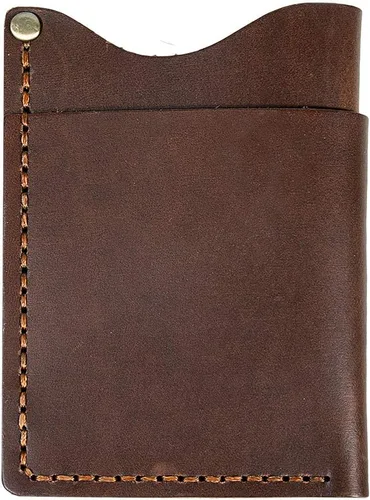 Miniatura 3 de Funda de cuero EDC para bolsillo de hombre, funda hecha a mano, funda para cuchillo, cartera