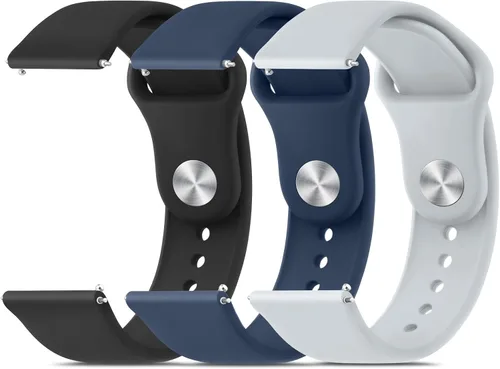 Miniatura 11 de Meliya Compatible con correas de reloj inteligente Veryfit, bandas de silicona de 0.866 pulgadas para Veryfit IDW13 IDW16 IDW19 IDW26 IDW28