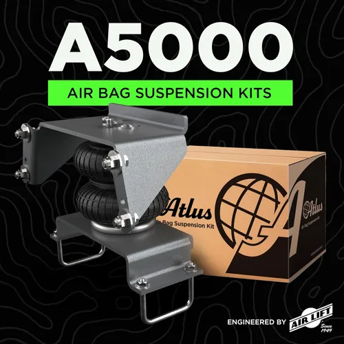 Miniatura 5 de Atlus Engineered By Air Lift A5000 - Kit de suspensión de bolsas de aire para Ford F-150 2021-2025 2WD y 4WD