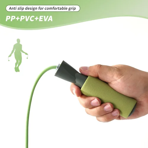 Miniatura 3 de Cuerda de saltar inalámbrica para hombres y mujeres Verde claro