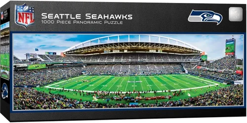 Miniatura 25 de Obras maestras NFL Estadio rompecabezas panorámica, 1000-Piece