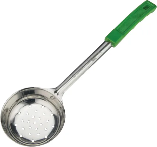 Miniatura 23 de Winco Porcionador de alimentos sólidos, 4 onzas, mediano, acero inoxidable, verde