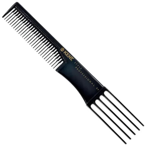 Kent SPC84 Peine de Púas para Cabello Rizado y Grueso – Horquilla Profesional Antiestática Resistente al Calor para Volumen y Elevación – Peine de