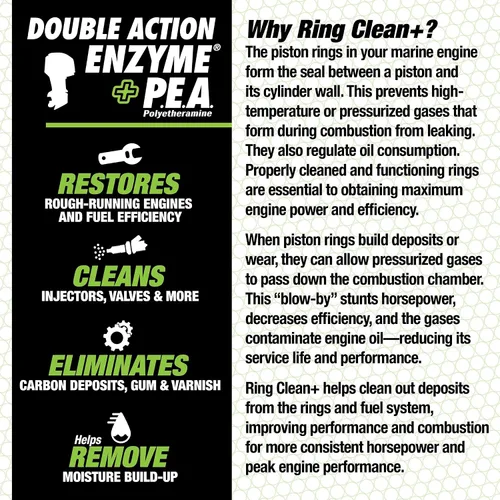 Miniatura 3 de Star Brite Star Tron Ring Clean Plus Deposit Control - Cleans Injectors, Valves, & Entire Engine to Restore Power & Efficiency - 16 OZ Treats 160