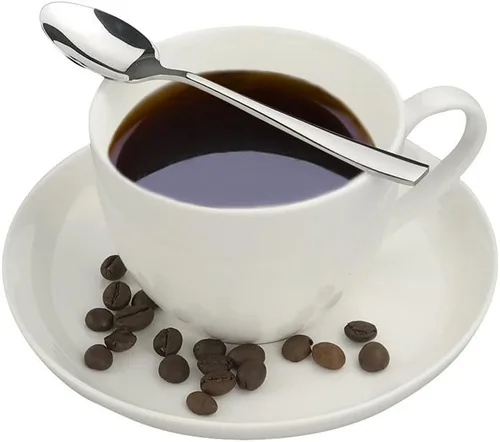 Miniatura 4 de Cuchara de café, 16 cucharas de café de acero inoxidable Demitasse