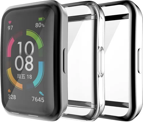 Miniatura 8 de Funda protectora de pantalla de cobertura completa compatible con Huawei Honor Band, carcasa protectora de TPU para Huawei Honor Band 6/7, Huawei