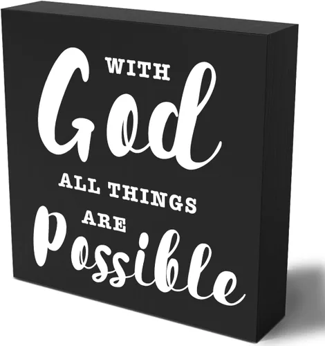 Miniatura 9 de Regalos religiosos para mujeres, regalos cristianos, caja de madera cristiana, decoración de escritorio, versículos de la Biblia, decoración