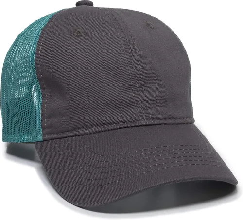 Miniatura 23 de Gorra para Exterior con Malla en la Parte Posterior Carbón/verde neón