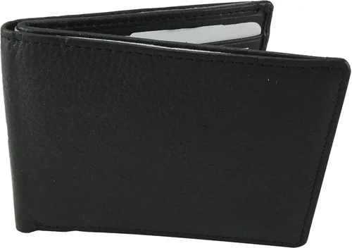 Miniatura 2 de Osgoode Marley RFID Ultra Mini Thinfold Mens Bifold Billetera - Negro, Negro -, Cartera Rfid