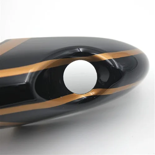 Miniatura 5 de Cubierta para manija de puerta lateral exterior de automóvil, carcasa de ABS brillante, accesorio compatible con Mini Cooper Serie R Mini Cooper