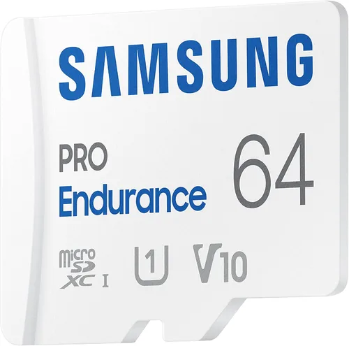 Miniatura 2 de Samsung PRO Endurance 64GB microSDXC UHS-I U1 100MB/s Tarjeta de memoria de monitoreo de video con adaptador (MB-MJ64KA)