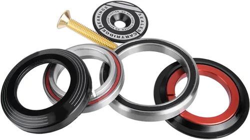 SUNGOOYUE Auriculares para bicicleta, 42 2.047 in bicicleta de carretera delantera Tenedor auricular cónico tubo recto para bicicleta de rodamiento