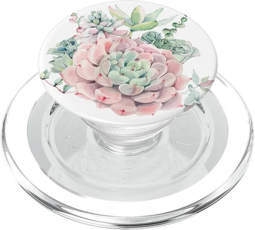 Miniatura 8 de Nature Magick - Soporte y agarre para teléfonos y tabletas con diseño de PopSockets, color rosa