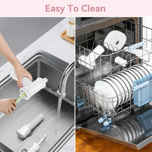 Miniatura 7 de Accesorio para máquina de helados para batidora de pie KitchenAid, máquina de postres suaves con frutas congeladas sin lácteos, máquina de yogur