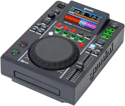 Miniatura 4 de Gemini Sound MDJ-600: Reproductor de medios DJ profesional CD y USB con pantalla de 4.3", ruedas de selección táctiles capacitivas, controlador MIDI