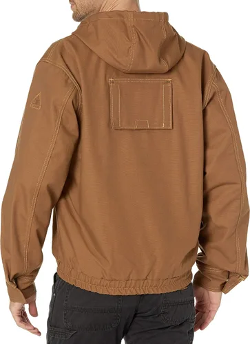 Miniatura 2 de Bulwark Chaqueta con capucha Excel FR ComforTouch de algodón, resistente a la llama, 11.5 oz