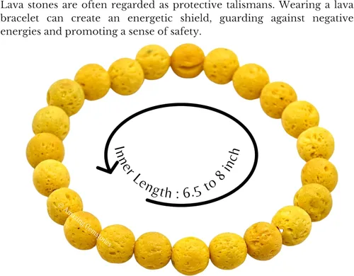 Miniatura 534 de Amazing Gemstone Pulsera de cristal para mujeres y hombres, pulsera de cristal curativo de protección, pulsera elástica con cuentas de piedras