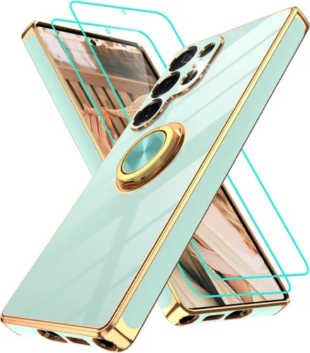 Miniatura 194 de Gritup Funda para Samsung Galaxy A14 5G: Funda Samsung A14 con 2 Protectores de Pantalla, Soporte de Anillo con Rotación 360°, Soporte Magnético