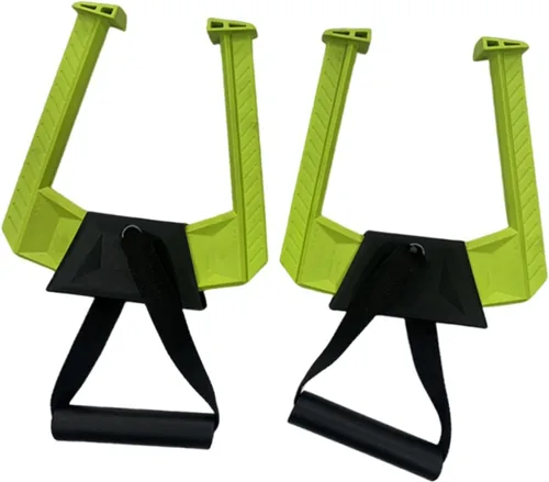 Colaxi 2 barras de dominadas portátiles para puerta multifunción asas de barra fácil de usar, equipo de entrenamiento de fuerza para oficina de hotel