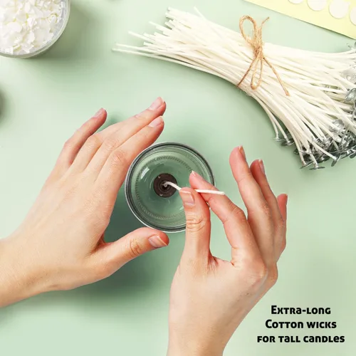Miniatura 4 de CraftBud Cera de vela de soja para fabricación de velas, cera de soja natural para hacer velas, bolsa de 10 libras, cera para hacer velas, 10