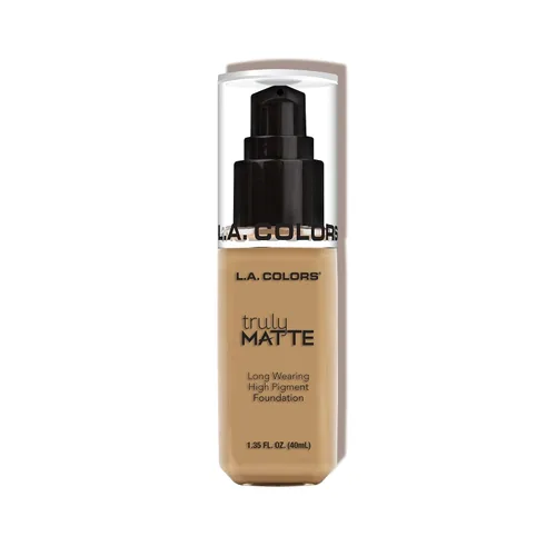 Miniatura 29 de L.A. Colors Base Mate Verdadera, Bronceado Profundo CLM361 (Paquete de 2)