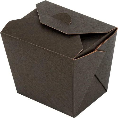 Miniatura 12 de Restaurantware Cajas chinas para llevar, paquete de 25 cajas de 8 onzas, resistentes a la grasa, contenedores de comida para llevar, desechables