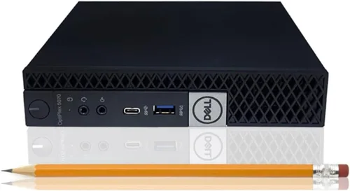Miniatura 2 de Dell Mini computadora de escritorio OptiPlex 5070, procesador Intel Core i3-9100T de 9ª generación de hasta 3.7 GHz Micro PC, 16 GB DDR4 RAM, 512 GB