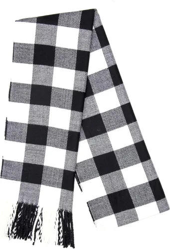 Miniatura 43 de Bufanda de invierno Achillea suave y cálida, de tartán, a cuadros, de cachemira, unisex