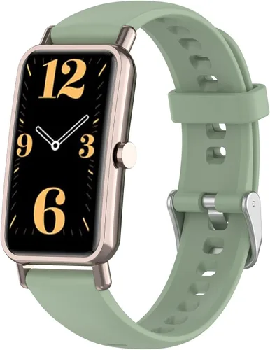 Miniatura 10 de Senter Banda de liberación rápida de silicona suave de 0.630 in para Huawei Watch Fit Mini Smart Watch Púrpura