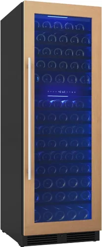 Miniatura 10 de Zephyr Presrv - Cajones de refrigerador de doble zona listos para panel de 24 pulgadas, refrigerador de vino y bebidas, enfriador de vino, bar