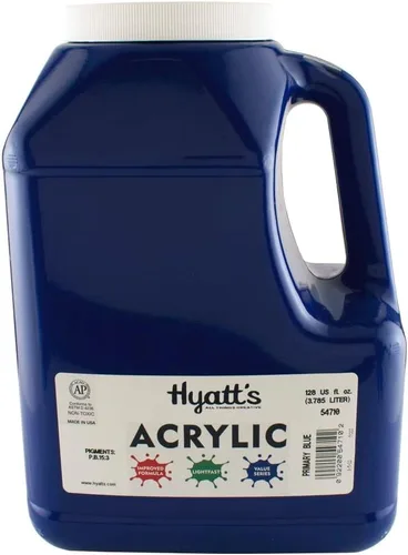 Miniatura 102 de Hyatt's Alizarine - Pintura acrílica carmesí Tubo de pintura acrílica de 2.5 fl oz de grado artístico Secado rápido y pintura no tóxica