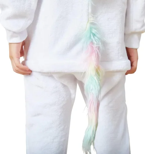 Miniatura 10 de Mameluco de unicornio para pijamas de animales, cosplay, disfraz unisex de Halloween