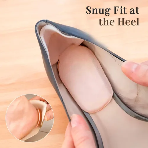 Miniatura 6 de Heel Pads for Shoes,Heel Grips Liner Cushions Inserts for Loose Shoes,Anti Slip Shoe Inserts for Too Big Shoes Women Men,Soft Heel Protectors Stop