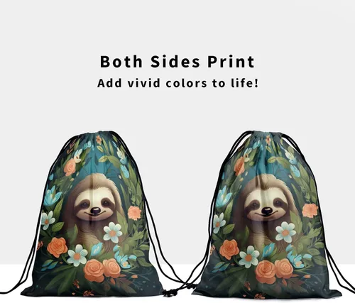 Miniatura 73 de Bolsa de agarre de gimnasia de piel de animal, bolsa de gimnasia con cordón ajustable, bolsa de cuerda para fauna silvestre, Mariposas Galaxy